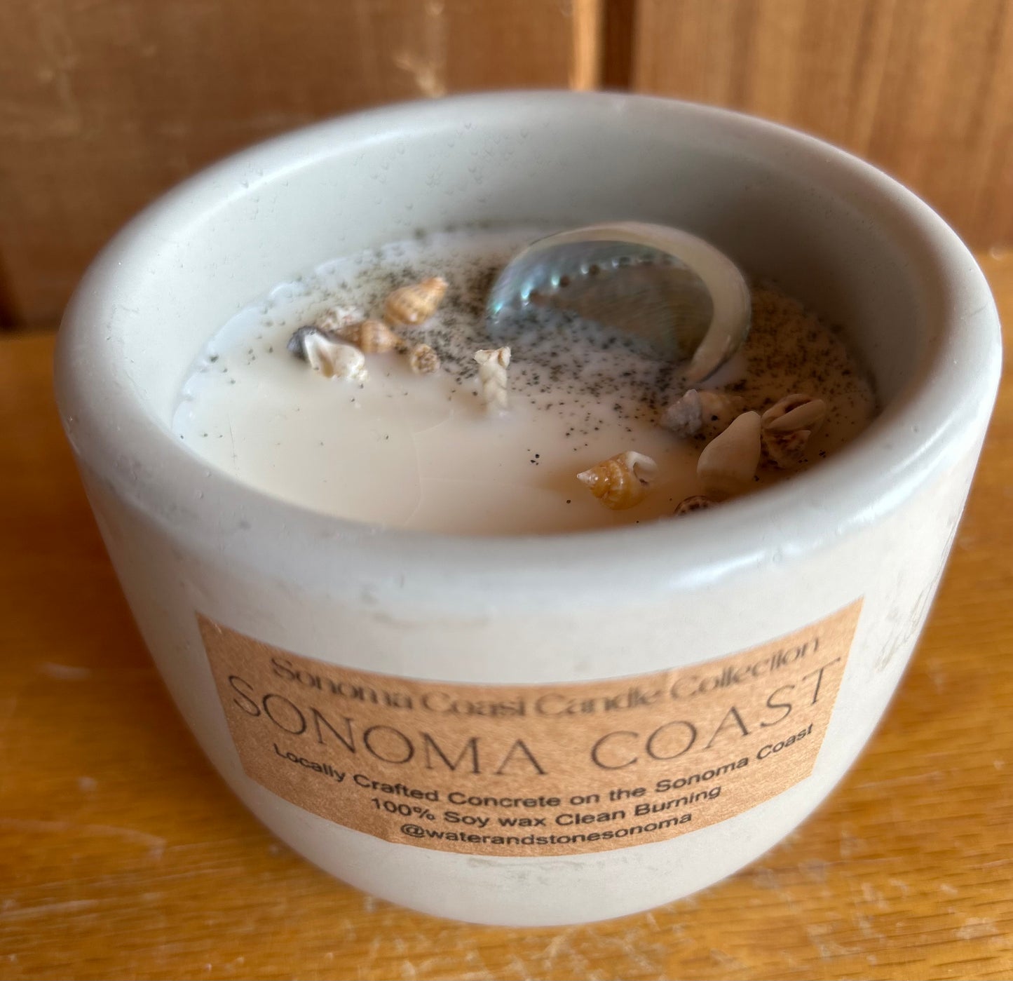 8oz Handcrafted Concrete Candle