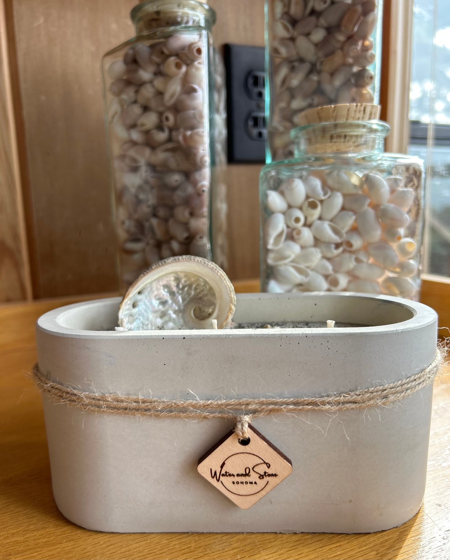 14oz Handcrafted Concrete Candle