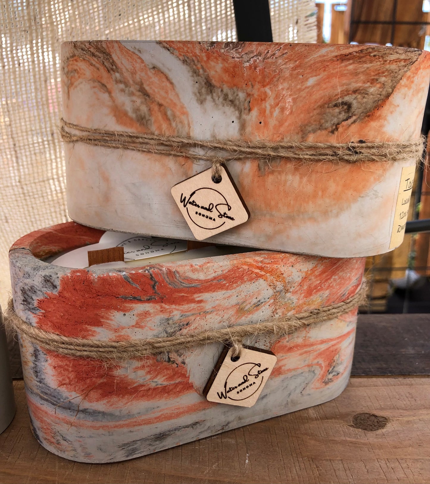 14oz Handcrafted Concrete Candle