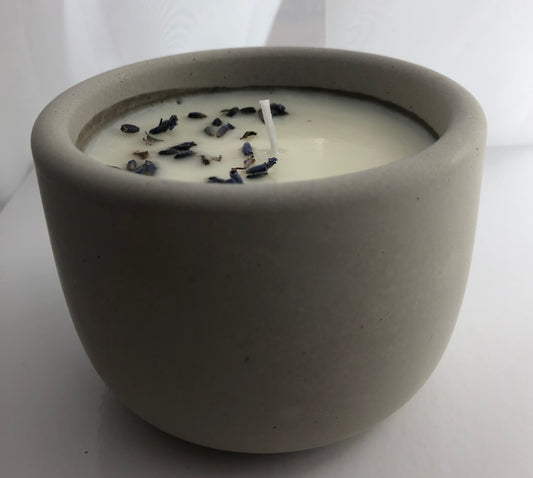 8oz Handcrafted Concrete Candle