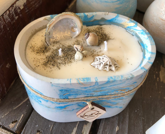 10oz Handcrafted Concrete Candle