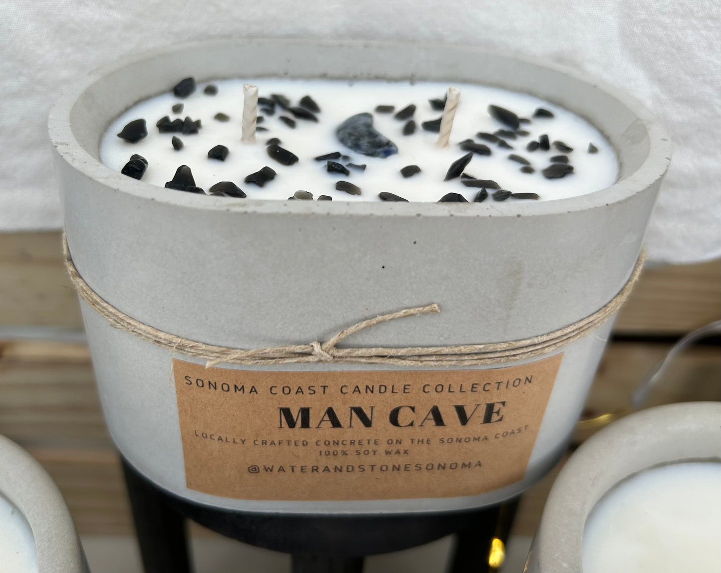 10oz Handcrafted Concrete Candle