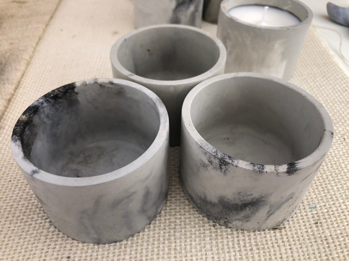 Handcrafted Concrete Vessel