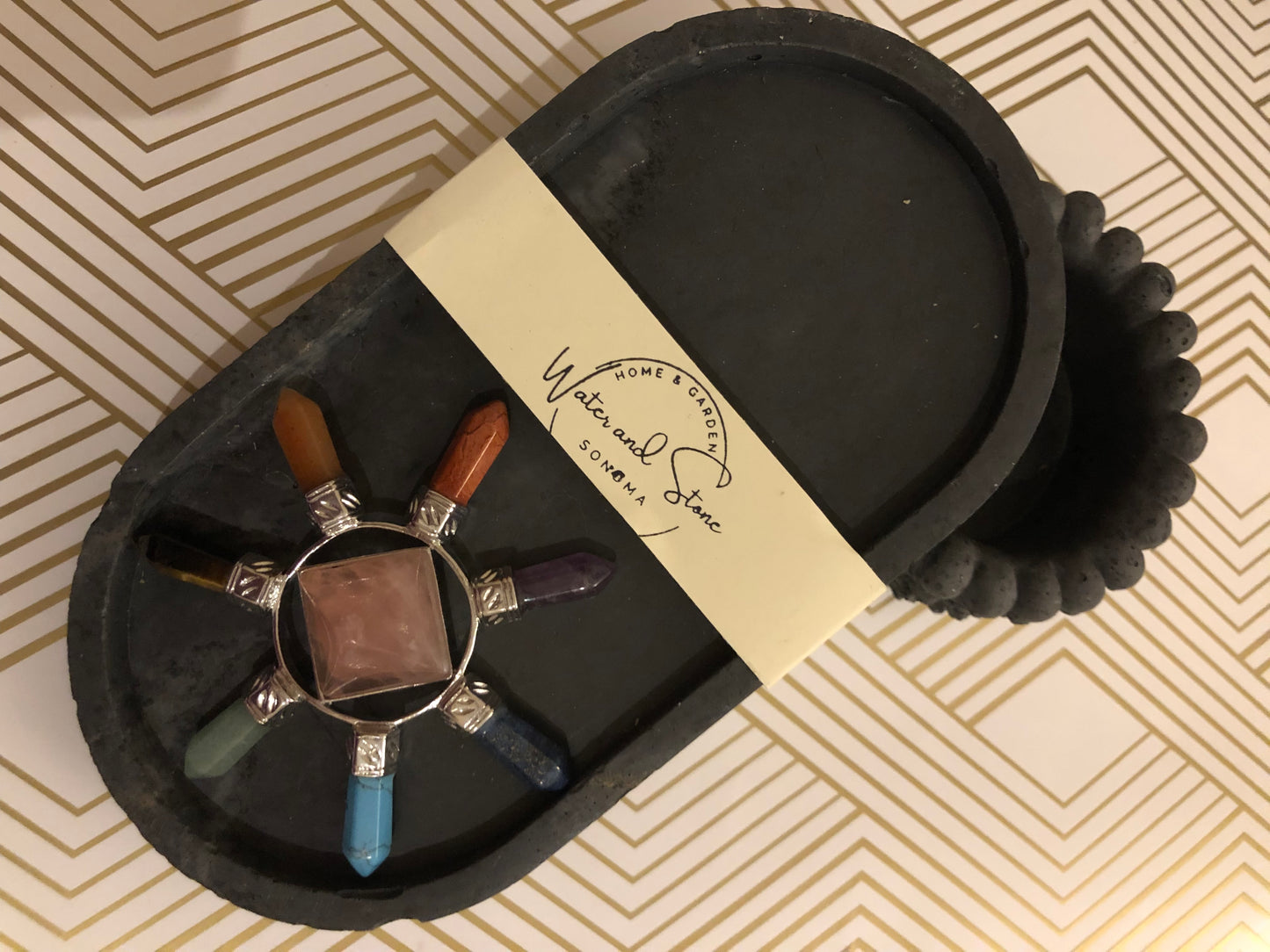 Concrete Oval Trays