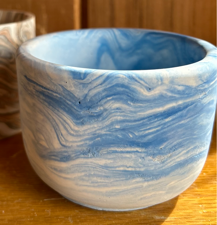 8oz Handcrafted Concrete Vessel