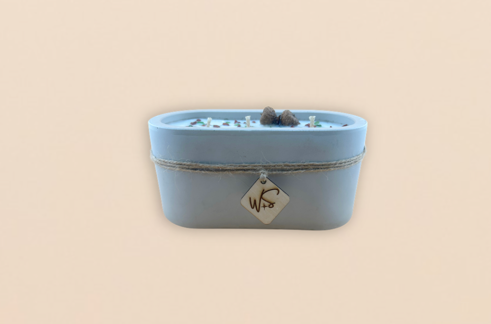 Stonehearth: Three Wick Candle