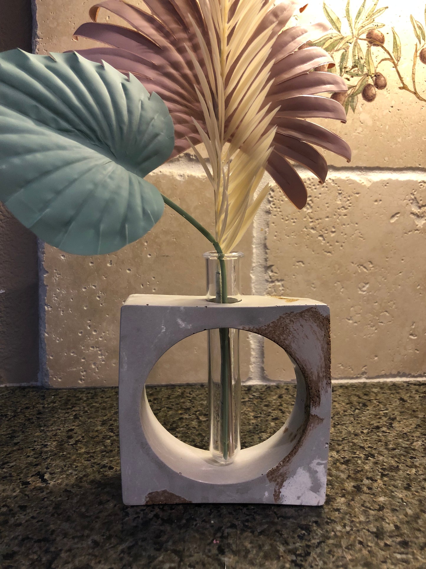 Concrete Propagation Vase