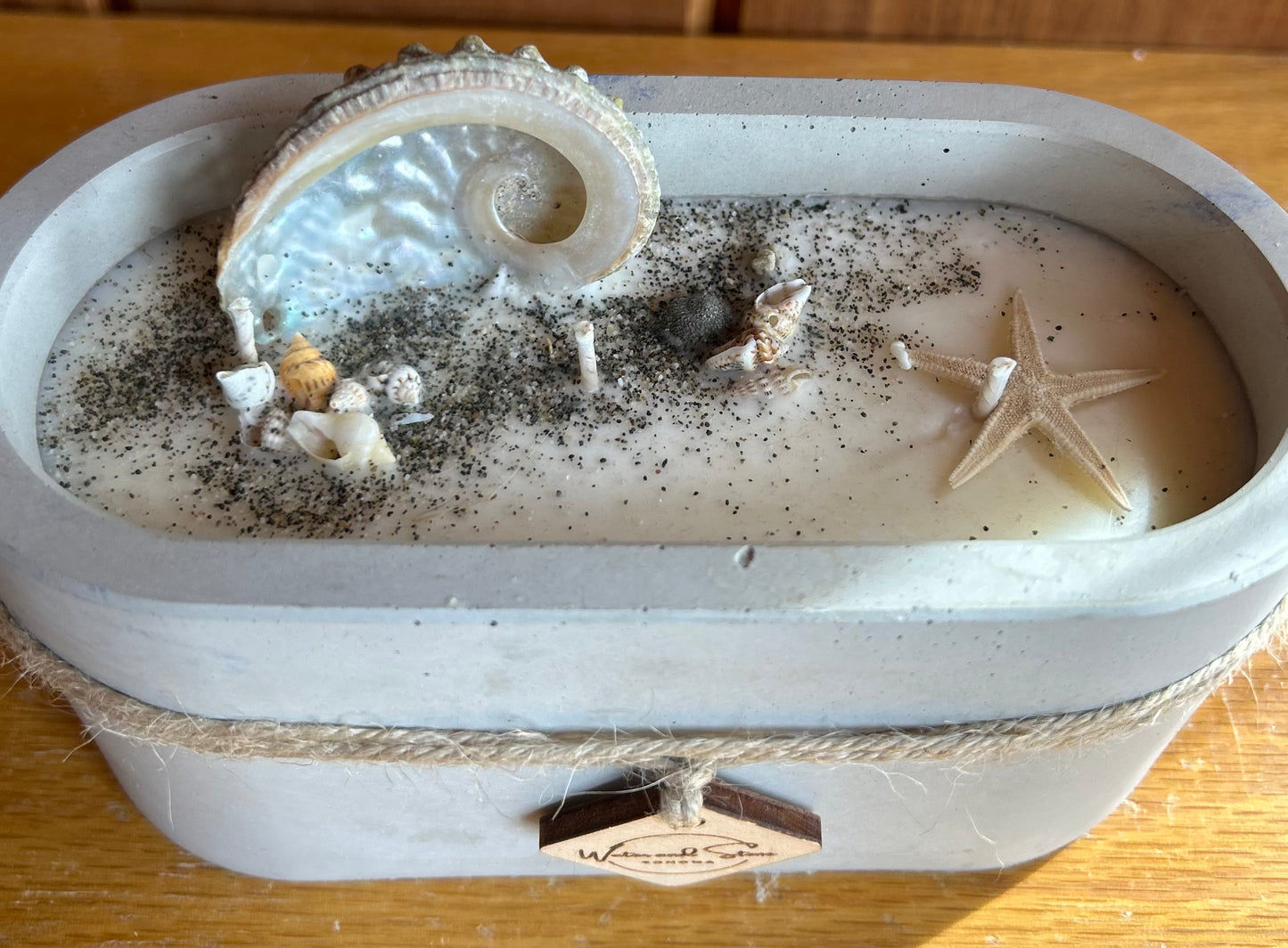 14oz Handcrafted Concrete Candle