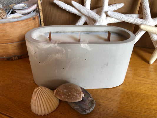 14oz Handcrafted Concrete Candle