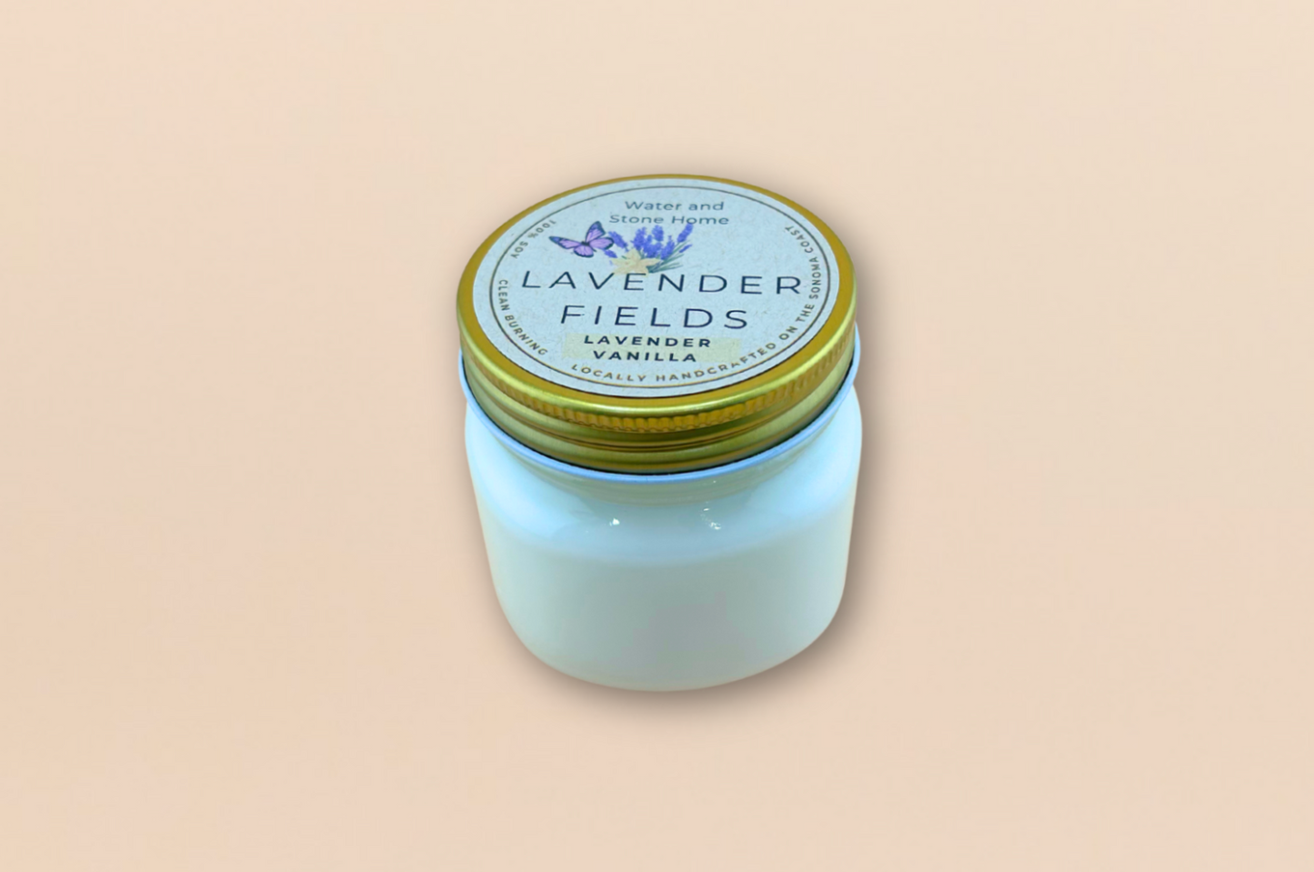 One Wick Glass Candles