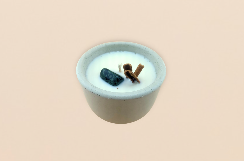 Stix and Stones: One Wick Candle